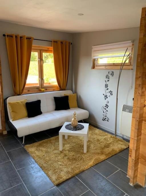 Chalet 2 Personnes Avec Jacuzzi Et Piscine Saisonniere Partagee Corcieux المظهر الخارجي الصورة